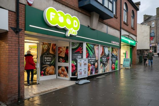 Food Plus on Lochee High Street.