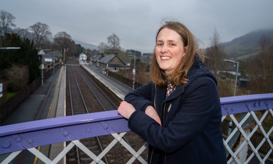 Dundee graduate Julie Cumming who has created a book about Blair Atholl's history during lockdown.
