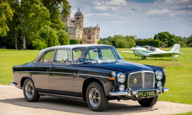 The Rover P5B which is still known as the Dundee Car.