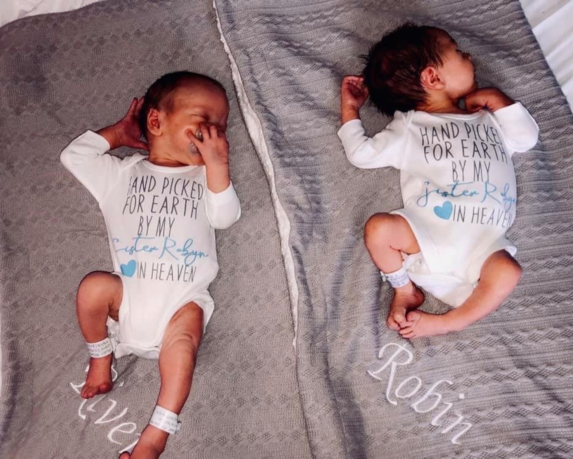 'Our beautiful angel Robyn was watching over all of us': Mixed emotions as grieving Fife mum Danielle delivers twin boys - Vimarsana News