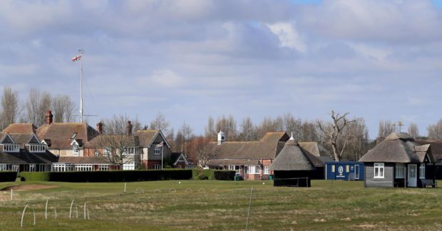 The Royal St George's GC at Sandwich may see some fans for the 149th Open.