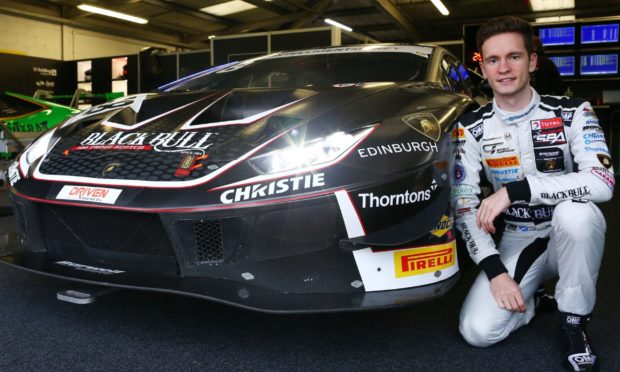 Sandy Mitchell has become a Lamborghini professional driver for 2021.