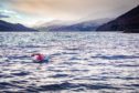 Colleen Blair took to the water of Loch Tay to celebrate her MBE award