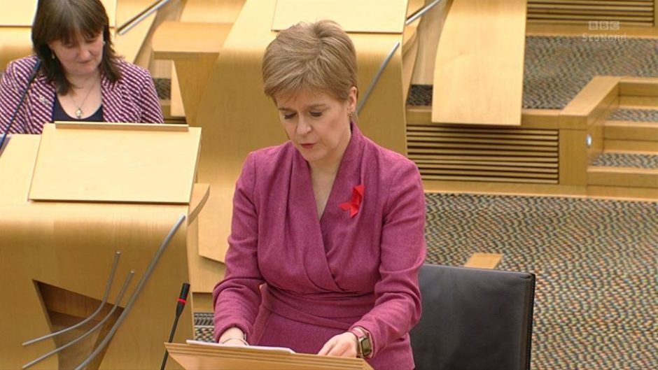Nicola Sturgeon.