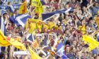 15/06/96 EUROPEAN CHAMPIONSHIP FINAL 1ST RND
ENGLAND V SCOTLAND (2-0)
WEMBLEY - LONDON
Scotland fans in full voice.