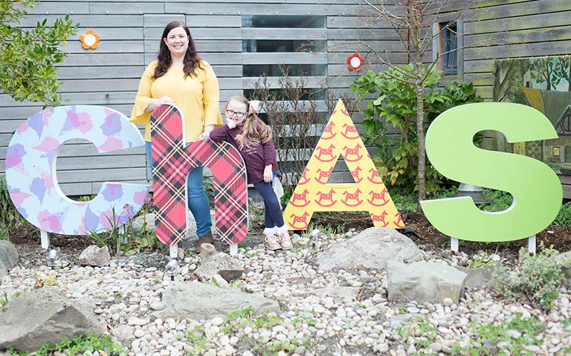 Woman and girl at Children's Hospices Across Scotland