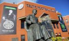 Brother Walfrid statue outside Celtic Park.