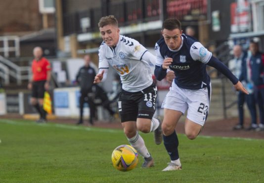 Dundee defender Jordan Marshall.