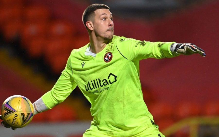 Dundee United goalkeeper Benjamin Siegrist has been in fabulous form this season.