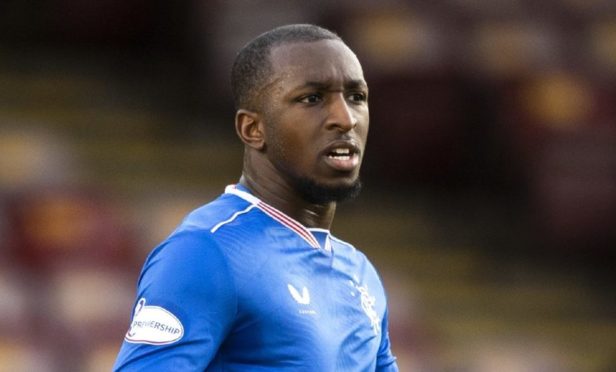 MOTHERWELL, SCOTLAND - JANUARY 17: Rangers Glen Kamara during a Scottish Premiership match between Motherwell and Rangers at Fir Park on January 17, 2021, in Motherwell, Scotland (Photo by Craig Williamson / SNS Group)