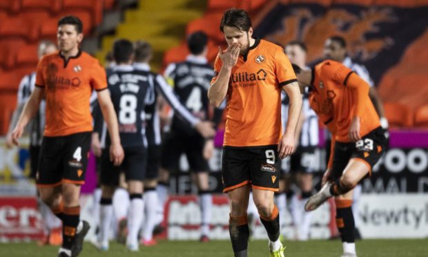 A poor first half cost Dundee United the game at Tannadice.