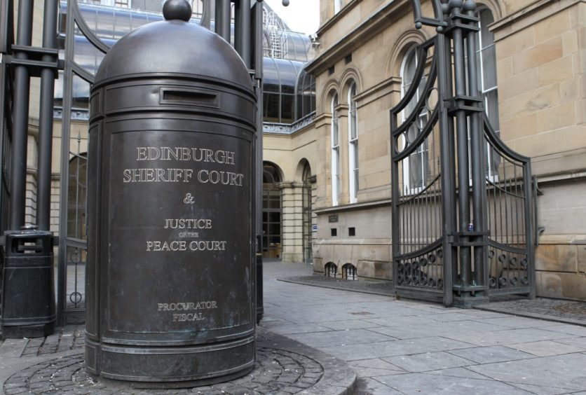 The case was heard at the civil court in Edinburgh.