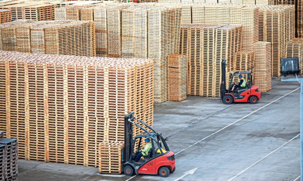 The firm produces more than 16.5 million pallets per year.