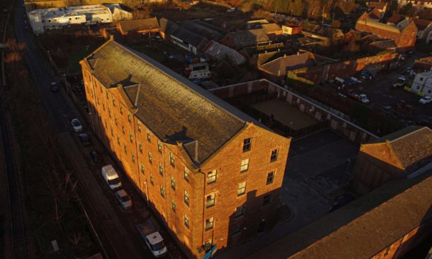 Arbroath's historic Baltic Mill.