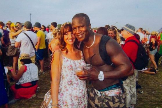 The inquiry is examining the circumstances of Sheku Bayoh's death, see here with girlfriend Collette Bell.