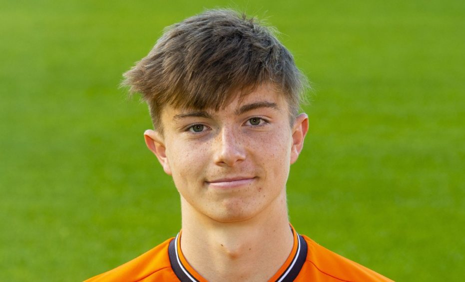 Ex-Dundee United youngster Scott Banks pictured in 2019/20.