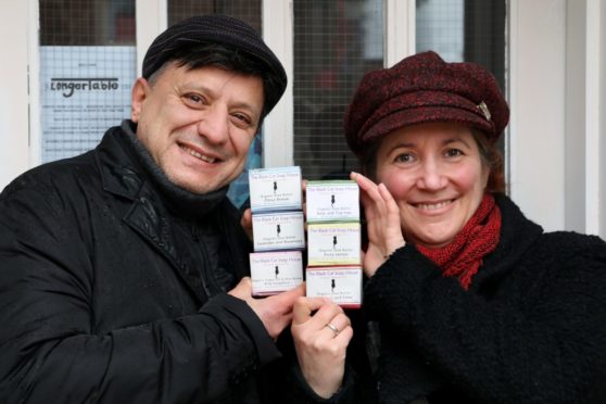 Haluk and Nicola Gokalp of the Black Cat Soap House.