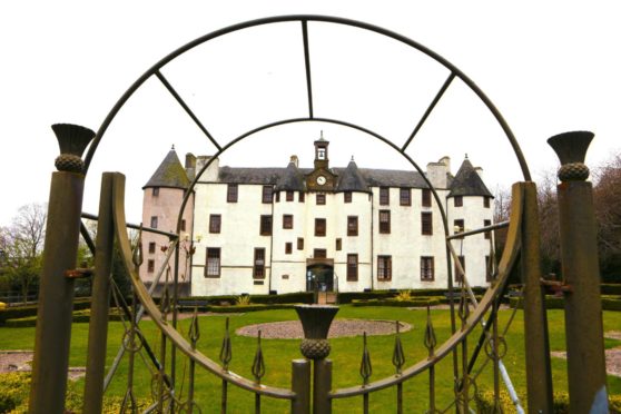 Courier Dundee news CR0020696 G Jennings pics , Dudhope Castle, Dundee, thursday 9th april.