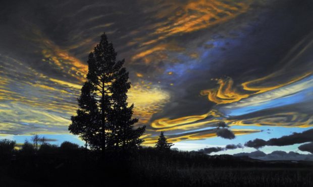 Heavenly Turbulence, a painting by Philip Braham.