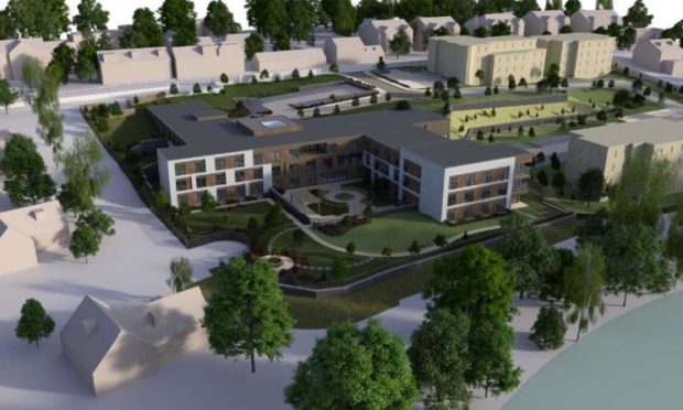An artist's impression of how the care home could look.