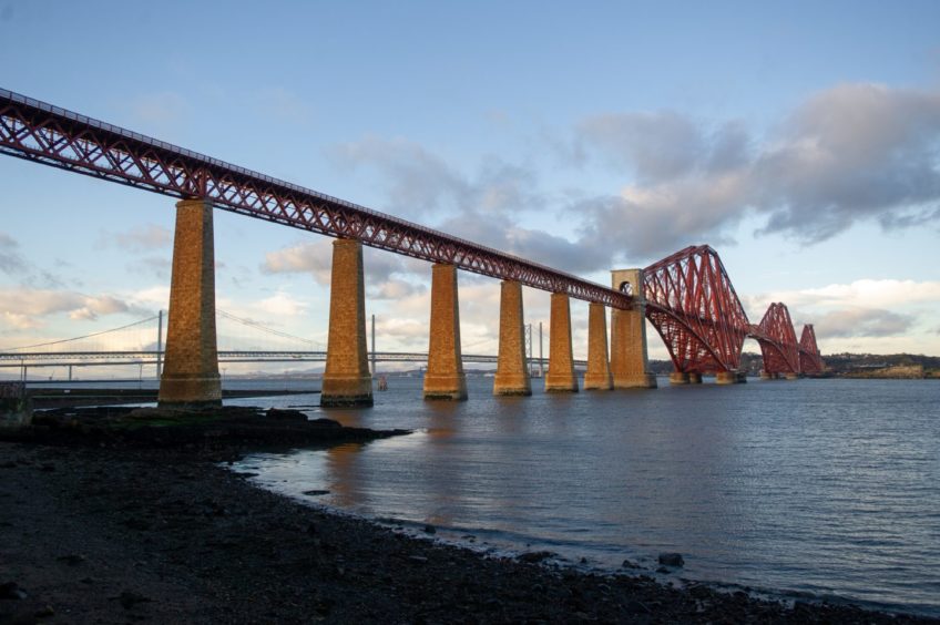 The Forth Bridge.