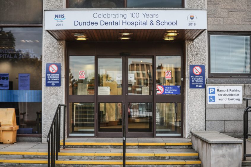 Dundee Dental Hospital pods