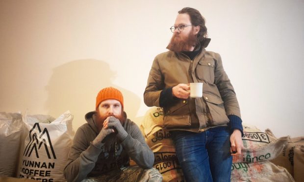 Lukasz and Alex from Manifesto Coffee in Perth.