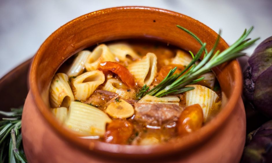 Pasta E Fagioli.