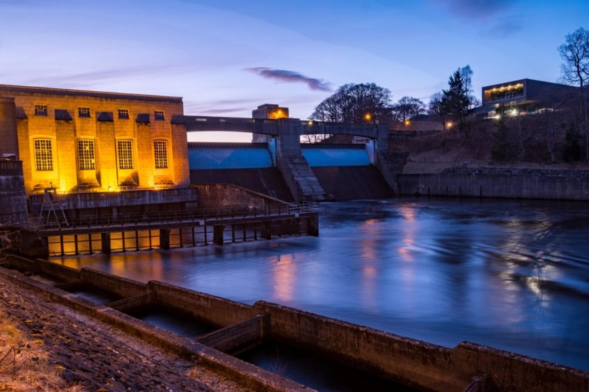 Pitlochry dam