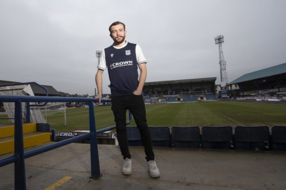 Paul McMullan has crossed the street from Tannadice to Dens Park.