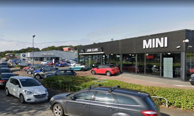 John Clark's BMW and Mini dealerships at Rutherford Road, Dundee.