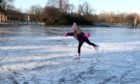 Last winter saw frozen ponds across Dundee