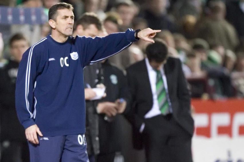 Owen Coyle, pointing on the sidelines, changed the culture at McDiarmid Park. 