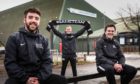 Picture shows; l to r, Area Manager David MacKenzie, Programme Coordinator Kyle Fraser and Buisness Development Manager Scott Hollinshead outside the Lynch Sports Centre on South Road, Dundee. Edwards/DCT Media