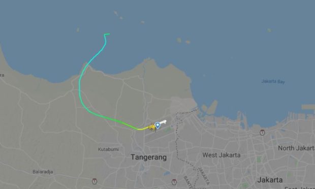 Sriwijaya Air flight SJ182 has gone missing.