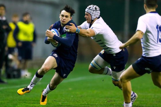 Scotland U20 and Glasgow winger Rufus McLean.