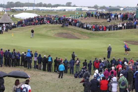 It's unlikely these crowds from 2011 will be feasible at the 2021 Open at Royal St George's.