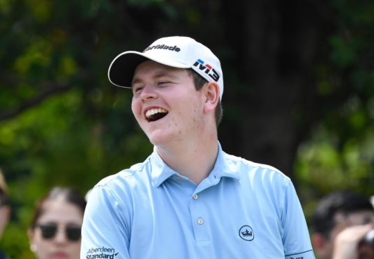 Robvert MacIntyre opened with a 67 in Dubai.