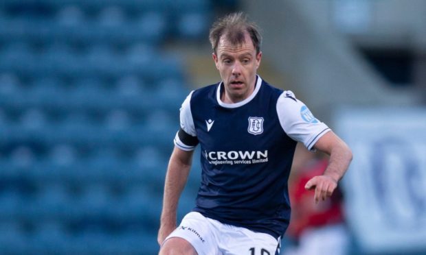 Dundee midfielder Paul McGowan.