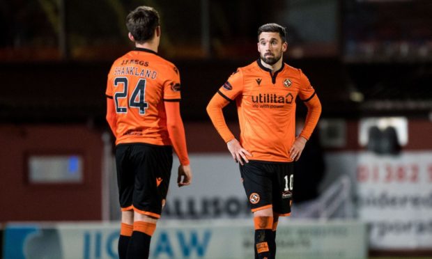 Lawrence Shankland and Nicky Clark have been Dundee United's main men up front.