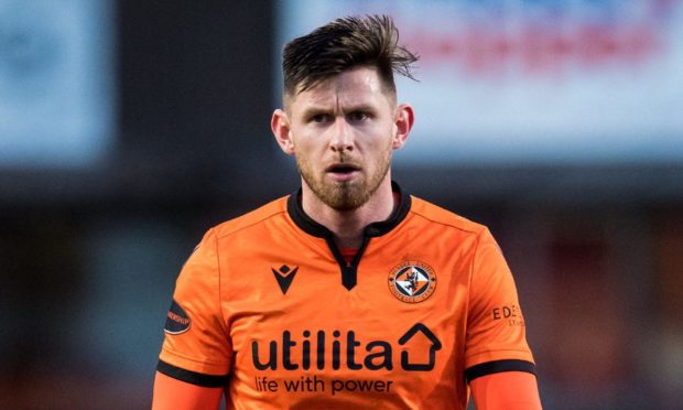 Dundee United midfielder Calum Butcher.