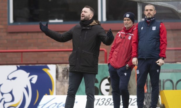 Dundee boss James McPake.