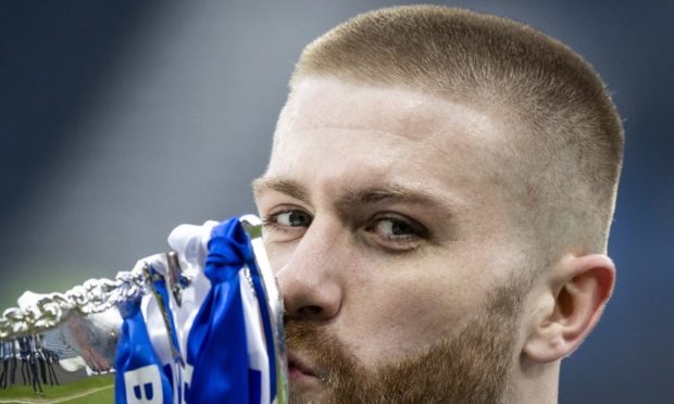 St Johnstone hero Shaun Rooney savours the moment.