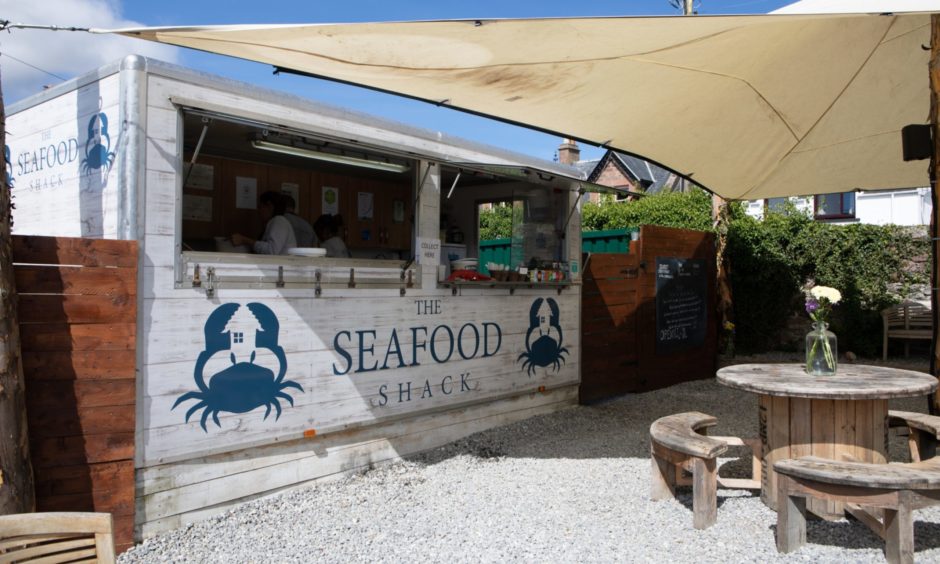 The Seafood Shack, Ullapool.