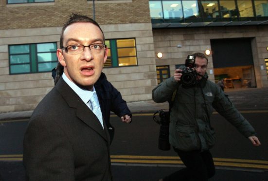 Colin Norris outside Newcastle Crown Court