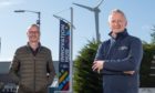 Bob Andrew, Elevator’s MSIP Accelerator Manager and Greig Coull, CEO of Michelin Scotland Innovation Parc