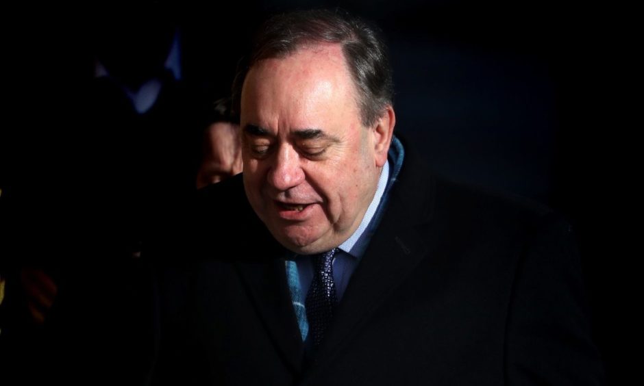 Former first minister Alex Salmond.