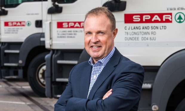 Colin McLean, chief executive of CJ Lang and Spar Scotland.