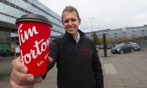 Kevin Hydes, UK chief commercial officer for Tim Hortons.