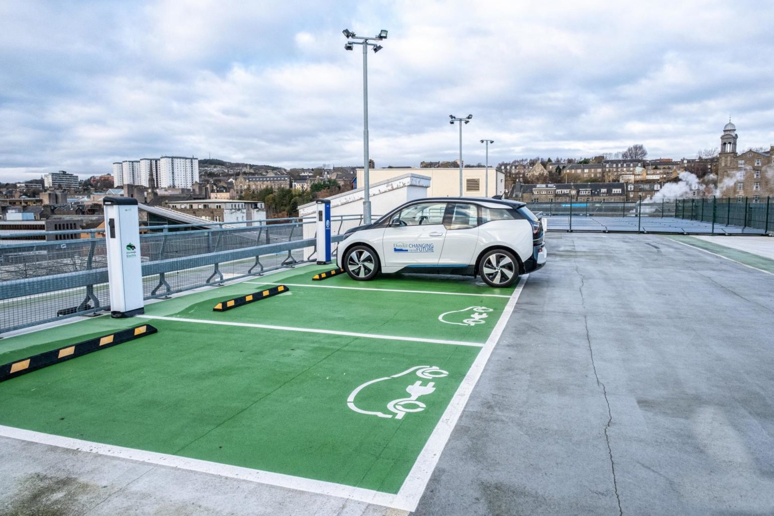 SPONSORED Go ahead for new EV chargers in Dundee's multistorey car parks